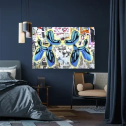 tableau pop art jeff koons paysage 3 2 2.webp