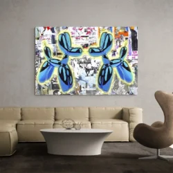 tableau pop art jeff koons paysage 3 2 3.webp