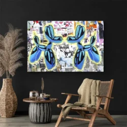 tableau pop art jeff koons paysage 3 2 4.webp