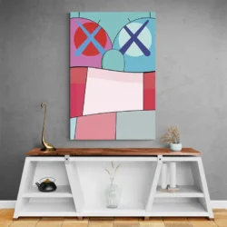 tableau pop art kaws portrait 2 3 3.webp