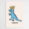 tableau pop art keith haring dinosaure 1.webp
