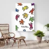 tableau pop art keith haring portrait 2 3 3.webp