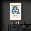tableau pop art keith haring world portrait 2 3 2.webp