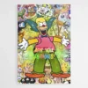 tableau pop art krusty le clown 1.webp
