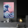tableau pop art la vague portrait 2 3 3.webp