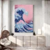 tableau pop art la vague portrait 2 3 4.webp