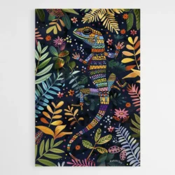 tableau pop art lezard 1.webp