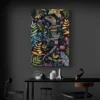 tableau pop art lezard portrait 2 3 2.webp