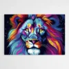 tableau pop art lion 1.webp