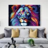 tableau pop art lion paysage 3 2 4.webp