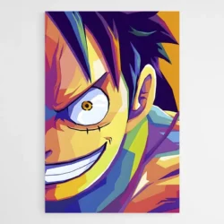 tableau pop art luffy 1.webp