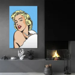 tableau pop art marilyn portrait 2 3 4.webp