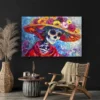 tableau pop art mexicain paysage 3 2 2.webp