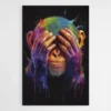 tableau pop art singe colore 1.webp