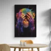 tableau pop art singe colore portrait 2 3 3.webp