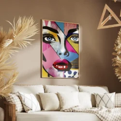 tableau pop art unique portrait 2 3 2.webp