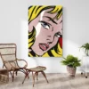 tableau pop art visage femme blonde portrait 2 3 4.webp