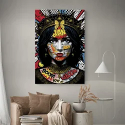 tableau pop culture femme portrait 2 3 2.webp