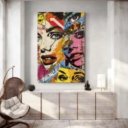 tableau pop culture femmes portrait 2 3 4.webp