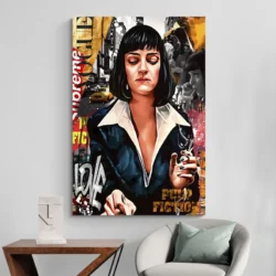 tableau pulp fiction moderne portrait 2 3 2.webp