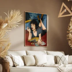 tableau pulp fiction pop art portrait 2 3 4.webp