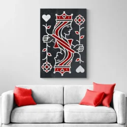 tableau reine de coeur portrait 2 3 2.webp