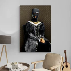 tableau reine rebelle portrait 2 3 2.webp