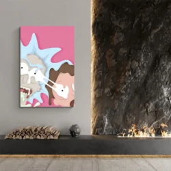 tableau rick et morty portrait 2 3 3.webp