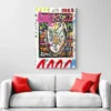 tableau rolex vintage street art portrait 2 3 2.webp