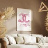 tableau rose chanel portrait 2 3 4.webp