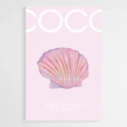tableau rose coco chanel 1.webp