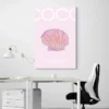 tableau rose coco chanel portrait 2 3 4.webp