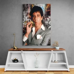 tableau scarface moderne portrait 2 3 3.webp