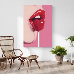 tableau sensuel sucette portrait 2 3 3.webp