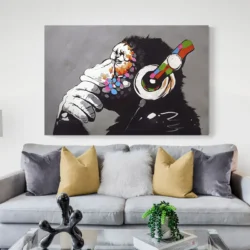 tableau singe banksy paysage 3 2 3.webp