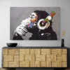 tableau singe banksy paysage 3 2 4.webp
