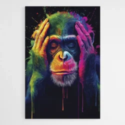 tableau singe pop art colore 1.webp