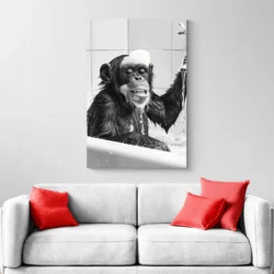 tableau singe salle de bain portrait 2 3 2.webp