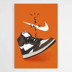 tableau sneakers travis scott 1.webp