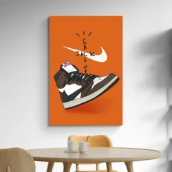 tableau sneakers travis scott portrait 2 3 4.webp