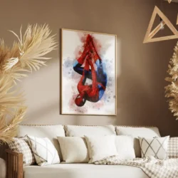 tableau spider man chambre enfant portrait 2 3 2.webp