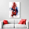 tableau spider man chambre enfant portrait 2 3 4.webp