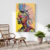 tableau street art amerindien portrait 2 3 2.webp