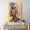 tableau street art amerindien portrait 2 3 3.webp