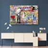tableau street art bansky haring paysage 3 2 2.webp