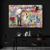 tableau street art bansky haring paysage 3 2 4.webp
