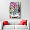 tableau street art bugs bunny portrait 2 3 4.webp