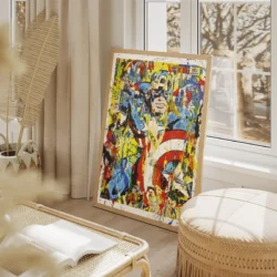 tableau street art captain america portrait 2 3 4.webp