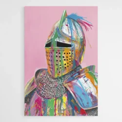 tableau street art chevalier 1.webp