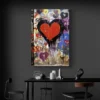 tableau street art coeur portrait 2 3 4.webp